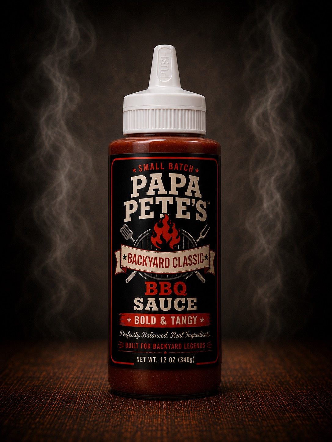 Papa Pete's Backyard Classic BBQ Sauce